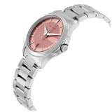 Gucci G Timeless Pink Dial Silver Steel Strap Watch For Women - YA126524 Authentic Buy Shop Now