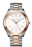 Michael Kors Runway White Dial Two Tone Stainless Steel Strp Watch for Women - MK3204A Authentic Buy Shop Now