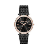 Michael Kors Darci Black Dial Black Steel Strap Watch for Women - MK3407 Authentic Buy Shop Now