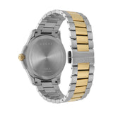 Gucci G Timeless Silver Dial Two Tone Steel Strap Watch For Men - YA126474 Authentic Buy Shop Now