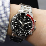 Tissot Seastar 1000 Chronograph Black Dial Silver Steel Strap Watch For Men - T120.417.11.051.01 Authentic Buy Shop Now