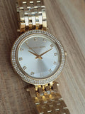 Michael Kors Darci Gold Dial Gold Stainless Steel Strap Watch for Women - MK3216 Authentic Buy Shop Now