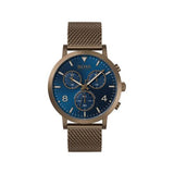 Hugo Boss Spirit Blue Dial Grey Mesh Bracelet Watch for Men - 1513693 Authentic Buy Shop Now