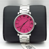 Marc Jacobs Roxy Pink Dial Silver Steel Strap Watch for Women - MJ3524 Authentic Buy Shop Now