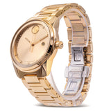 Movado Bold Verso Gold Dial Gold Steel Strap Watch for Men - 3600861 Authentic Buy Shop Now