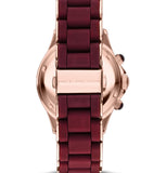 Marc Jacobs Rock Chronograph Red Dial Red Silicone Strap Watch for Women - MBM2596 Authentic Buy Shop Now