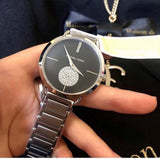 Michael Kors Portia Black Dial Silver Steel Strap Watch for Women - MK3638 Authentic Buy Shop Now