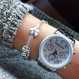 Michael Kors Ritz White Dial Silver Stainless Steel Strap Watch for Women - MK5020 Authentic Buy Shop Now