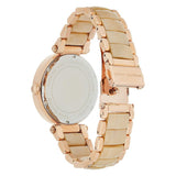 Michael Kors Parker Mother of Pearl Pink Dial Two Tone Steel Strap Watch for Women - MK6492 Authentic Buy Shop Now