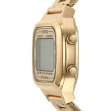 Fossil Retro Digital Gold Dial Gold Steel Strap Watch for Men - FS5843 Authentic Buy Shop Now