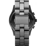 Marc Jacobs Blade Chronograph Black Dial Black Steel Strap Watch for Women - MBM3103 Authentic Buy Shop Now
