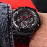 Hugo Boss Supernova Grey Dial Grey Steel Strap Watch for Men - 1513361 Authentic Buy Shop Now