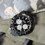 Guess Odyssey Quartz Black Dial Black Silicone Strap Watch For Men - W1108G3 Authentic Buy Shop Now