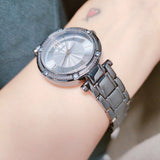 Guess Park Ave Analog Quartz Blue Dial Blue Steel Strap Watch For Women - W0767L4 Authentic Buy Shop Now