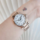 Coach Madison White Dial Rose Gold Steel Strap Watch for Women - 14502395 Authentic Buy Shop Now