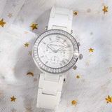Michael Kors Parker White Dial White Leather Strap Watch for Women - MK5848 Authentic Buy Shop Now