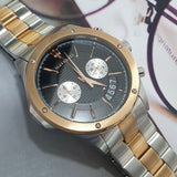 Maserati Circuito Chronograph Black Dial Two Tone Steel Strap Watch For Men - R8873627004 Authentic Buy Shop Now