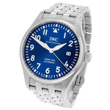 IWC Le Petit Prince XVIII Edition Blue Dial Silver Steel Strap Watch for Men - IW327014 Authentic Buy Shop Now
