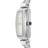 Emporio Armani Gianni T-Bar Quartz White Dial Silver Steel Strap Watch For Women - AR11405 Authentic Buy Shop Now