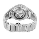 Emporio Armani Meccanico Automatic Black Dial Silver Steel Strap Watch For Men - AR60055 Authentic Buy Shop Now