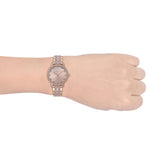 Michael Kors Melissa Analog Rose Gold Dial Rose Gold Steel Strap Watch For Women - MK4396 Authentic Buy Shop Now