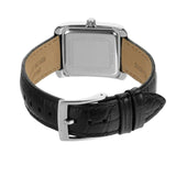 Michael Kors Emery Three Hand Silver Dial Black Leather Strap Watch For Women - MK4696 Authentic Buy Shop Now