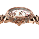 Michael Kors Camille Multifunction White Dial Rose Gold Steel Strap Watch For Women - MK4700 Authentic Buy Shop Now