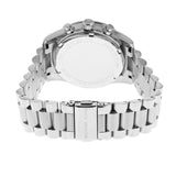 Michael Kors Lexington Chronograph Black Dial Silver Steel Strap Watch For Women - MK7277 Authentic Buy Shop Now
