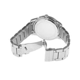 Michael Kors Tibby Chronograph Silver Dial Silver Steel Strap Watch For Women - MK7294 Authentic Buy Shop Now