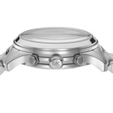 Michael Kors Runway Chronograph Silver Dial Silver Steel Strap Watch For Women - MK7325 Authentic Buy Shop Now