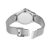 Michael Kors Lennox Three-Hand Silver Dial Silver Steel Strap Watch For Women - MK7337 Authentic Buy Shop Now