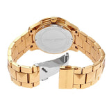 Michael Kors Runway Three Hand Brown Dial Two Tone Steel Strap Watch For Women - MK7389 Authentic Buy Shop Now