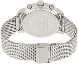 Tommy Hilfiger Jake Quartz White Dial Silver Mesh Bracelet Watch for Men - 1791233 Authentic Buy Shop Now