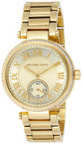 Michael Kors Skylar Gold Dial Gold Steel Strap Watch for Women - MK5867 Authentic Buy Shop Now