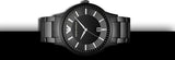 Emporio Armani Renato Quartz Black Dial Black Steel Strap Watch For Men - AR11079 Authentic Buy Shop Now