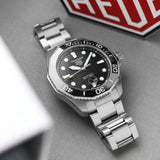 Tag Heuer Aquaracer Professional 300 Automatic Black Dial Silver Steel Strap Watch for Men - WBP201A.BA0632 Authentic Buy Shop Now