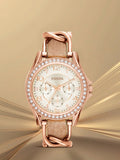 Fossil Riley White Dial Sand Leather Strap Watch for Women - ES3466 Authentic Buy Shop Now
