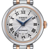 Tissot Bellissima Automatic Silver Dial Two Tone Steel Strap Watch For Women - T126.207.22.013.00 Authentic Buy Shop Now