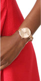 Michael Kors Jaryn Rose Gold Dial Rose Gold Steel Strap Watch For Women - MK3547 Authentic Buy Shop Now