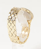 Michael Kors Camile Analog White Dial Gold Steel Strap Watch for Women - MK4801 Authentic Buy Shop Now