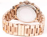 Michael Kors Bradshaw Black Dial Rose Gold Steel Strap Watch for Women - MK5854 Authentic Buy Shop Now