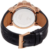 Guess Rigor Analog Black Dial Black Leather Strap Watch For Men - W0040G5 Authentic Buy Shop Now