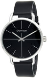 Calvin Klein Evan Black Dial Black Leather Strap Watch for Men - K7B211CZ Authentic Buy Shop Now