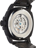 Fossil Modern Machine Automatic Skeleton Grey Dial Black Steel Strap Watch for Men - ME3134 Authentic Buy Shop Now