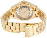 Marc Jacobs Henry Transparent Gold Dial Gold Steel Strap Watch for Women - MBM3338 Authentic Buy Shop Now