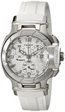 Tissot T Race Lady Chronograph White Dial White Rubber Strap Watch for Women - T048.217.17.017.00 Authentic Buy Shop Now