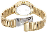 Guess Viva Diamonds Gold Dial Gold Steel Strap Watch for Women - W0111L2 Authentic Buy Shop Now