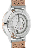 Fossil Vintage Muse Automatic Skeleton White Dial Grey Leather Strap Watch for Women - ME3131 Authentic Buy Shop Now