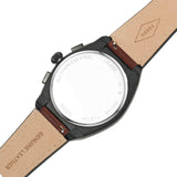 Fossil Everett Chronograph Black Dial Brown Leather Strap Watch for Men - FS5798 Authentic Buy Shop Now