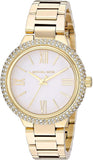 Michael Kors Taryn Quartz Gold Dial Gold Steel Strap Watch For Women - MK4459 Authentic Buy Shop Now